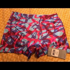 NWT Asics workout/running briefs/shorts m/lg