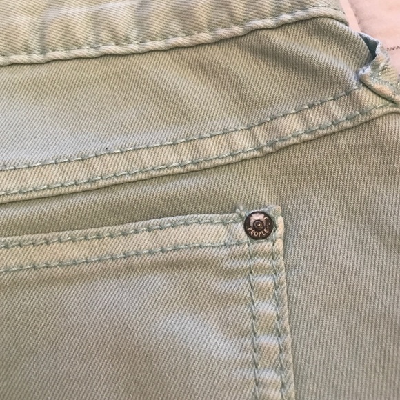 Free People mint jeans-see note on size - Picture 2 of 4