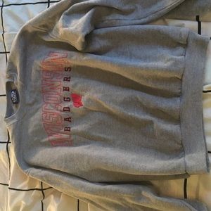 Wisconsin badgers crew neck