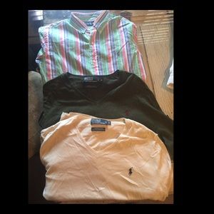 7 polo shirt bundle. Gently/never been worn.