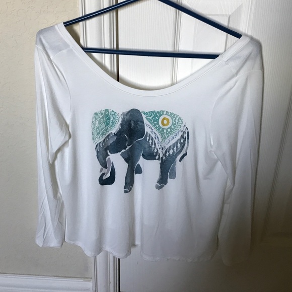 wide neck off the shoulder top