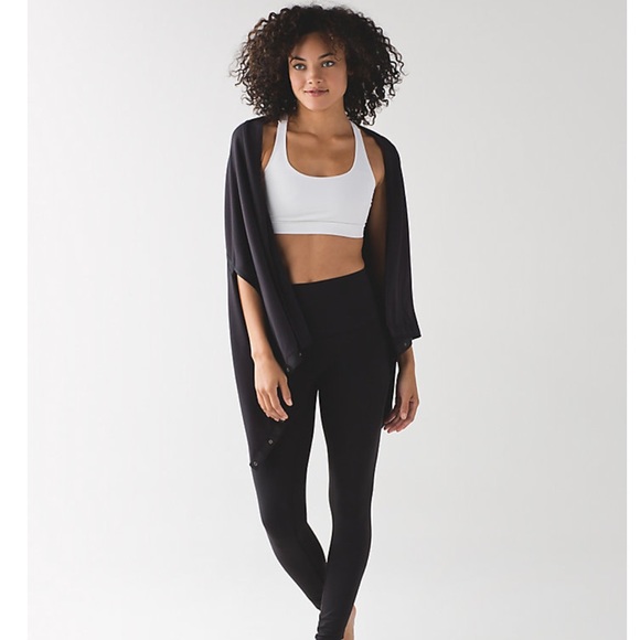 New Black Lulu Lemon Wrap