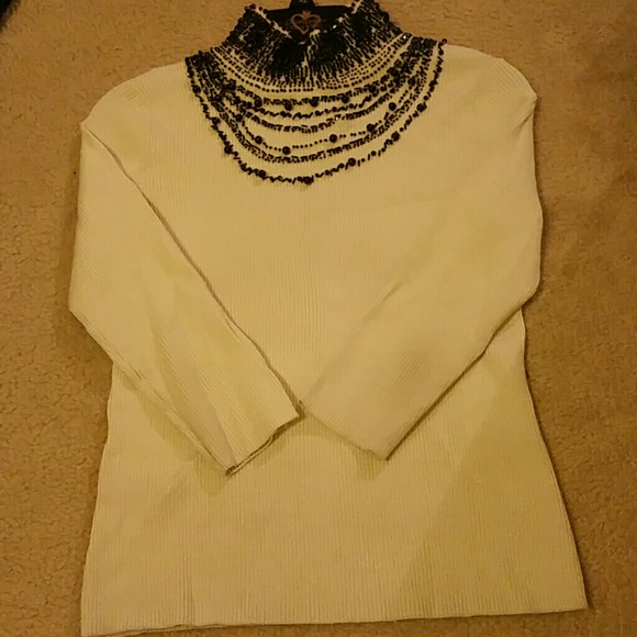 Beaded Sweater