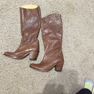 Frye dark brown boots