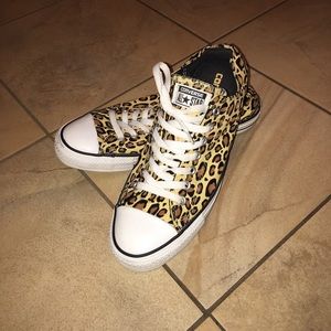 Cheetah Print Converse