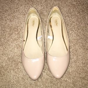 Target Mossimo nude flats size 9.5