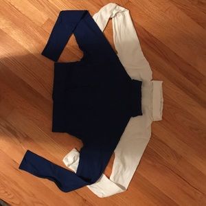 2 Cropped Bodysuits.