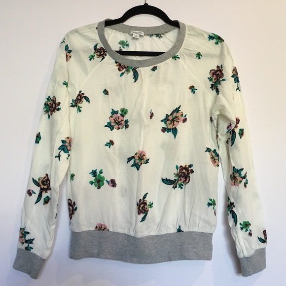 Adorable Splendid Floral Pullover