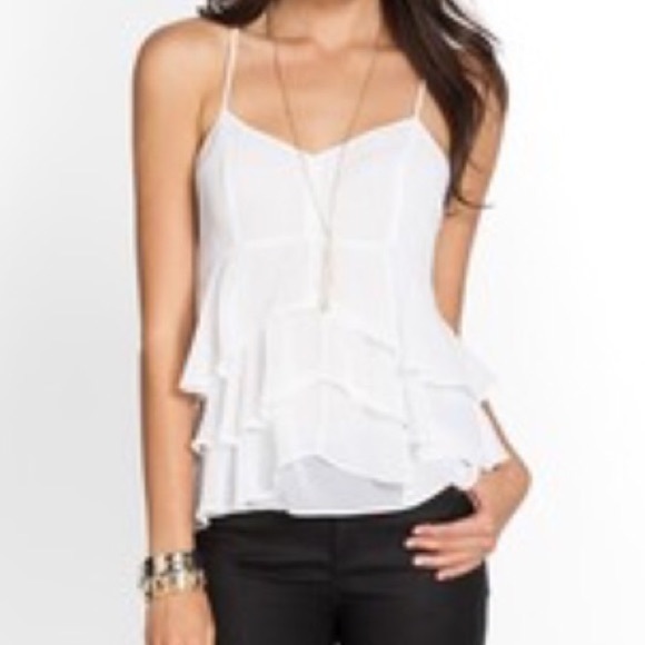 Pre-Loved Guess Tiered Ruffle Top