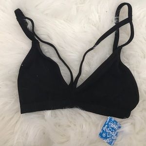 NWT FREE PEOPLE sexy caged bralette