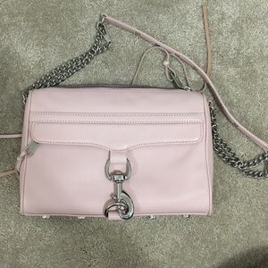 BNWT Rebecca Minkoff Mac Clutch in blush