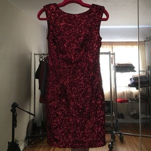 New Look red sequin dress brand new with tags