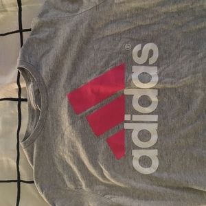 Grey adidas T