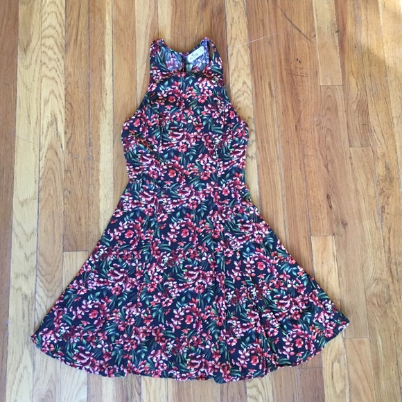 Hollister floral skater dress