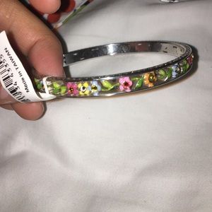 NEW Brighton Flower Bangle Bracelet