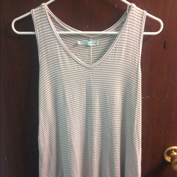 NWOT Maurices Striped Tank