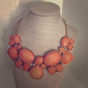 Orange Statement Necklace