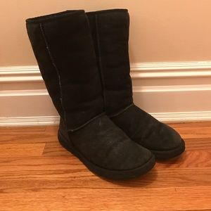 Classic tall black ugg boots