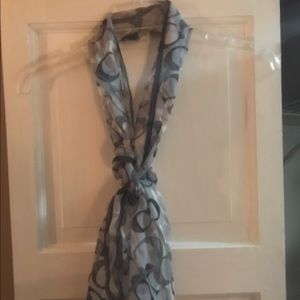 Authentic Coach silk scarf