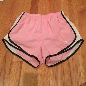 Nike dri-fit pink running shorts