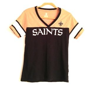 ⚜️Women's Reebok New Orleans Saints jersey t-shirt
