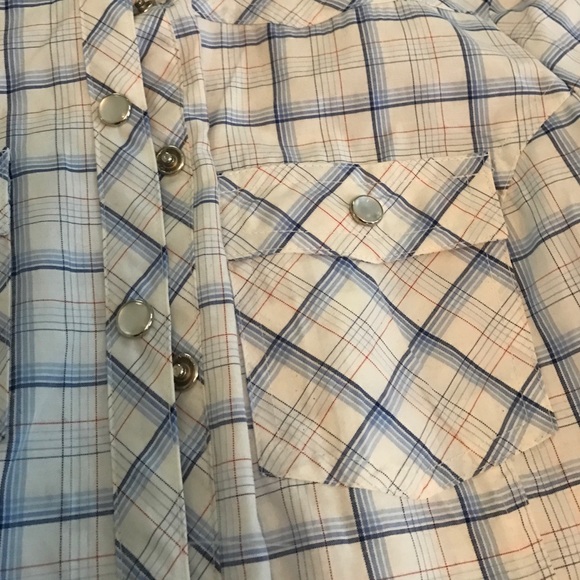 Kimchi & blue woven button up dress shirt - Picture 3 of 4