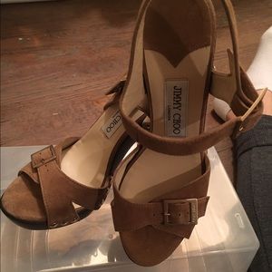 Never worn Jimmy Choo sandals!