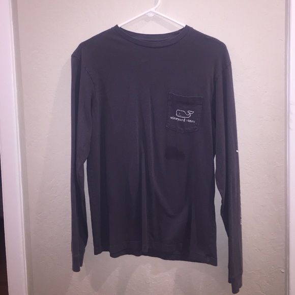 Grey Vineyard Vines Long Sleeve - Picture 1 of 3