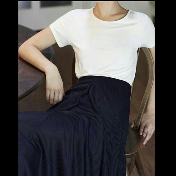 Max Studio Dresses & Skirts - MAX STUDIO NAVY BLUE MAXI SKIRT