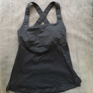 Black lululemon tank