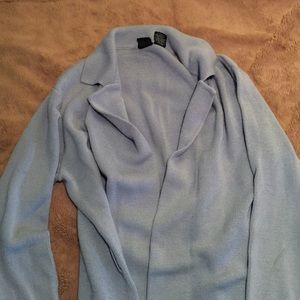 Long light blue sweater