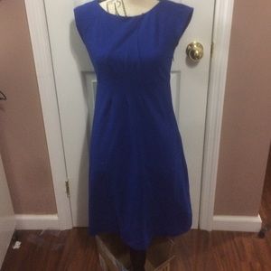 Royal blue dress