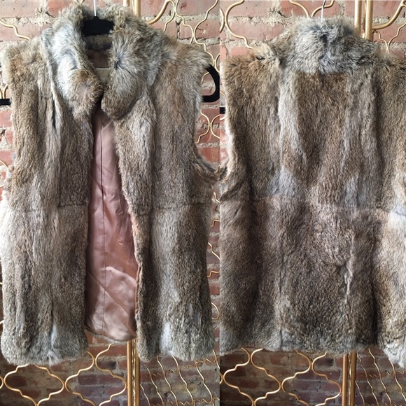 Michael Kors Rabbit Fur Vest