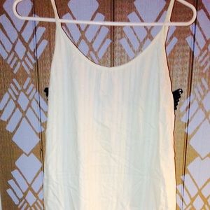 White Maxi Dress With Lace Bottom