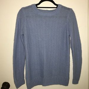 Blue Knit Sweater