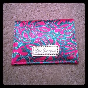 Lilly Pulitzer mirror and blotting papers
