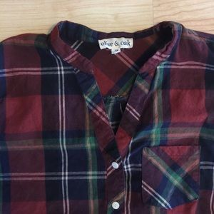Olive & Oak Flannel Shirt