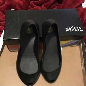 Melissa's Peep toe flats
