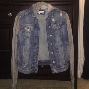 Express Jean Jacket with Hood