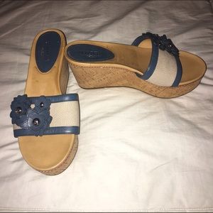 COACH Wedge Sandals