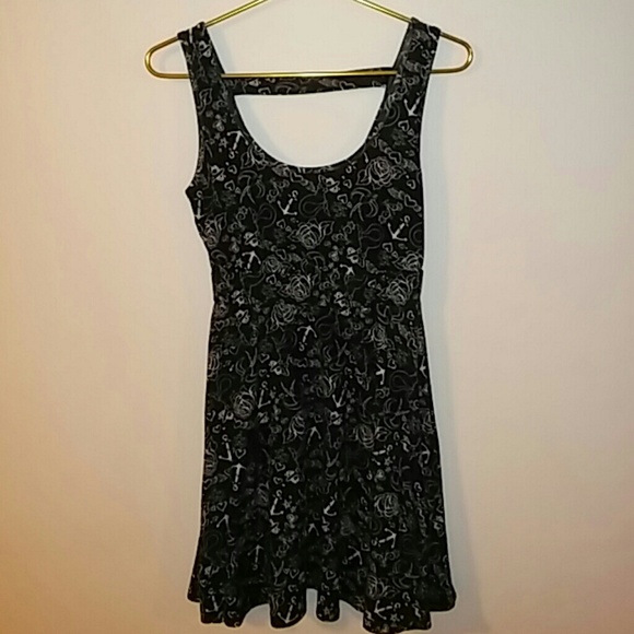 Hot Topic Tattoo Mermaid Skater Dress
