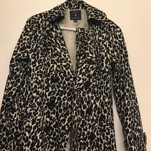 Leopard Print Coat