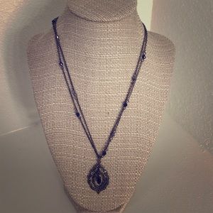 Black and Gold Necklace