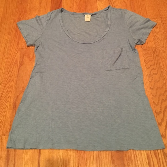 Light blue tee, size medium