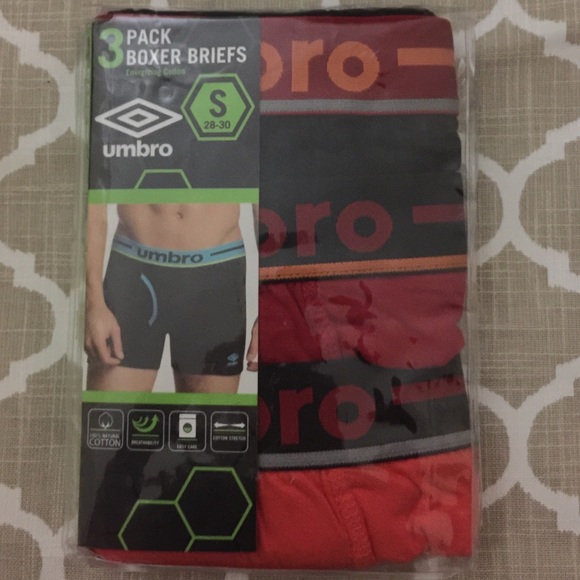 Umbro Other - 3 Pair Boxer Briefs