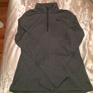 NWT Under Armour Dk. Grey Heat Gear Pullover