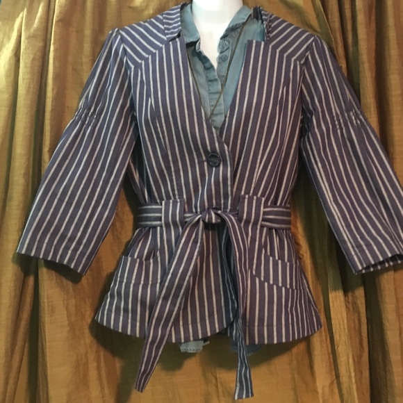 Sailor blue blazer