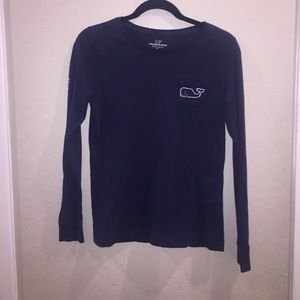 Navy Blue Vineyard Vines Shirt