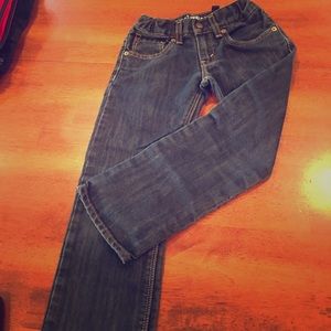 Denizens (Levi) size 7 dark wash slim boys jean