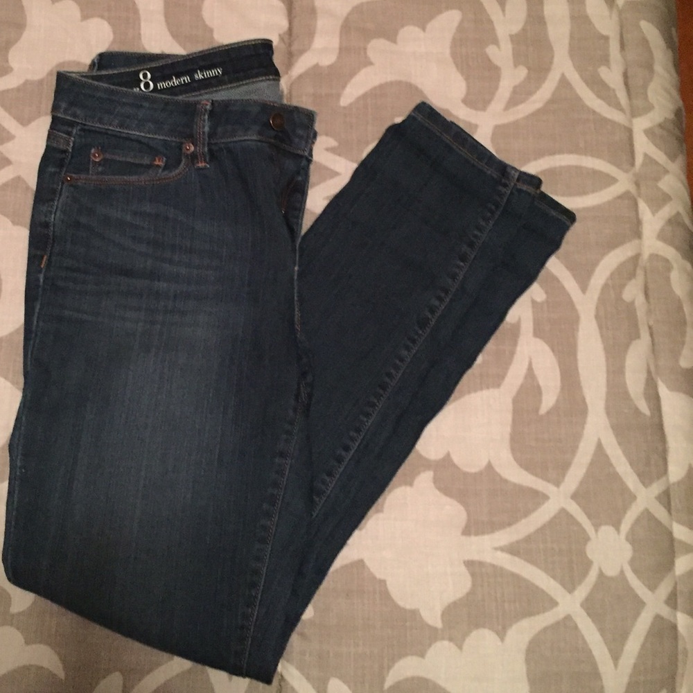 🔴EUC Ann Taylor LOFT Jeans // Modern Skinny Style